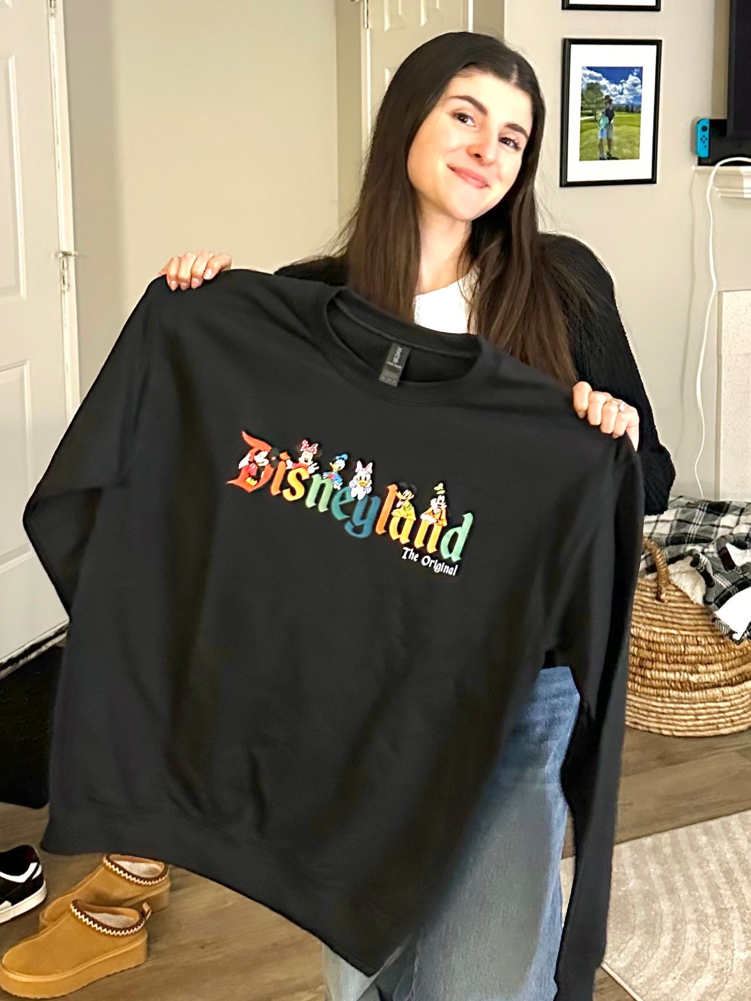 I let her pick our matching sweatshirts for our Mother Daughter Trip to Disneyland next month. So cute!

#LTKOver40 #LTKmomlife #LTKTravel