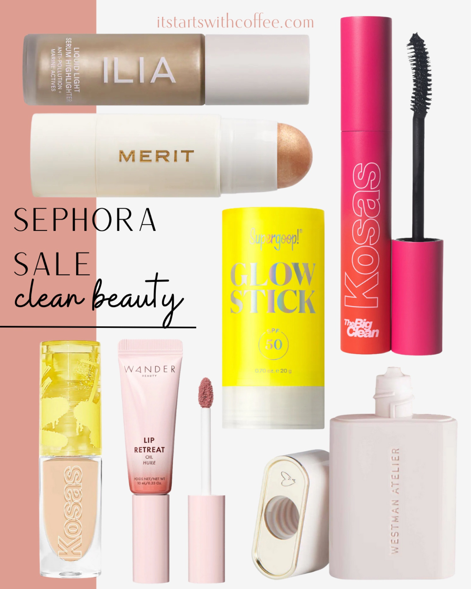 Sephora’s beauty sale starts today! My clean beauty picks include supergoop glow stick, Merit highlighting balm, Ilia Highlighter serum, Kosas volumizing mascara, Westman Atelier
Vital Skincare Dewy Foundation Drops, Kosas Concealer, Wander Beauty lip oil.

Sale alert, deal alert, steal alert, beauty sale, Sephora sale, makeup sale 

#LTKbeauty #LTKunder100 #LTKsalealert