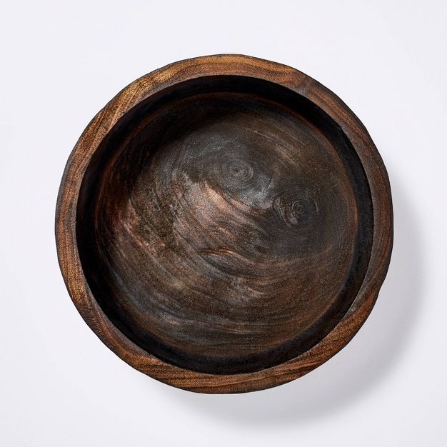 Dark Wood Bowl - Threshold™ designed with Studio McGee | Target