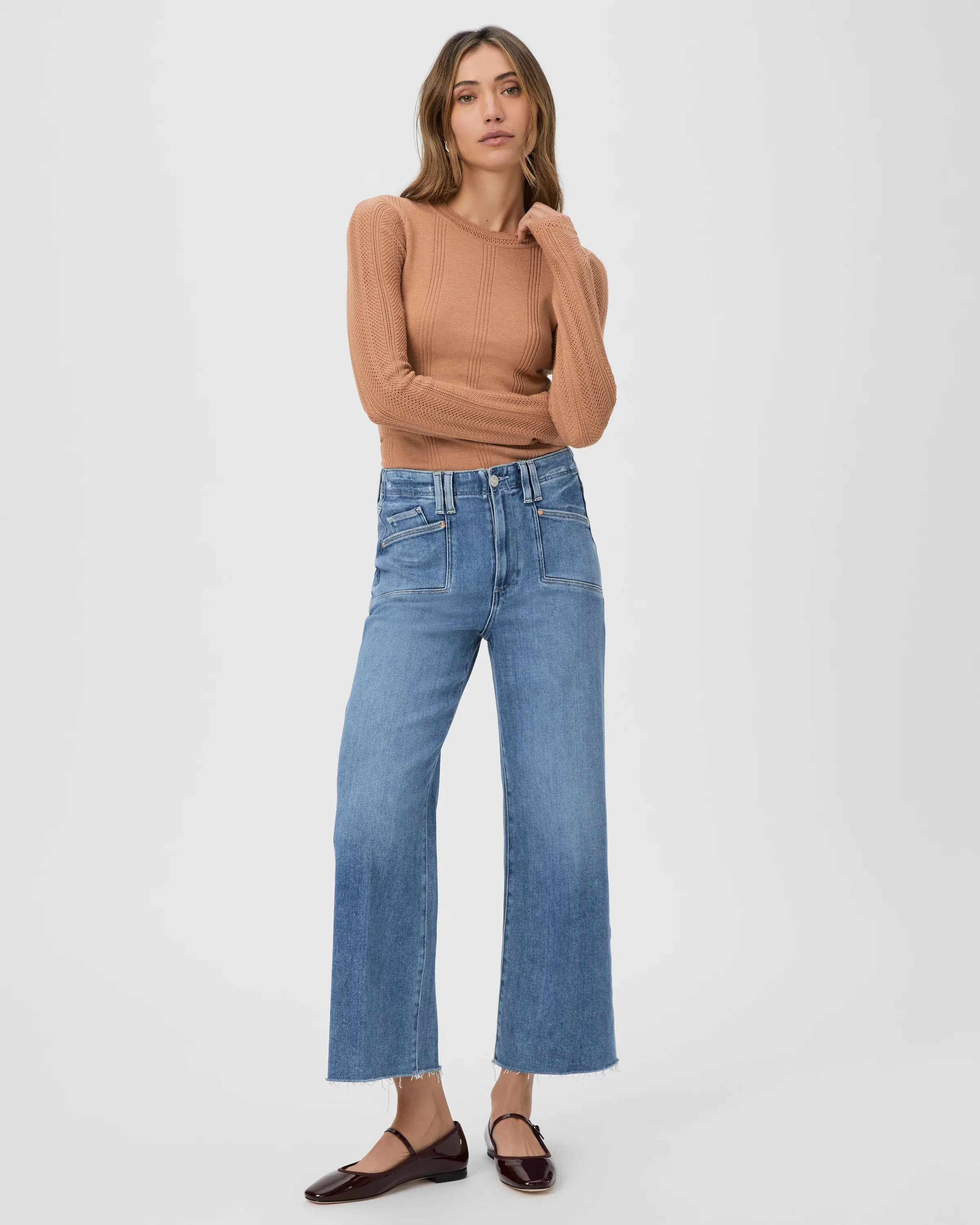 Anessa Wide Leg Jean | Paige