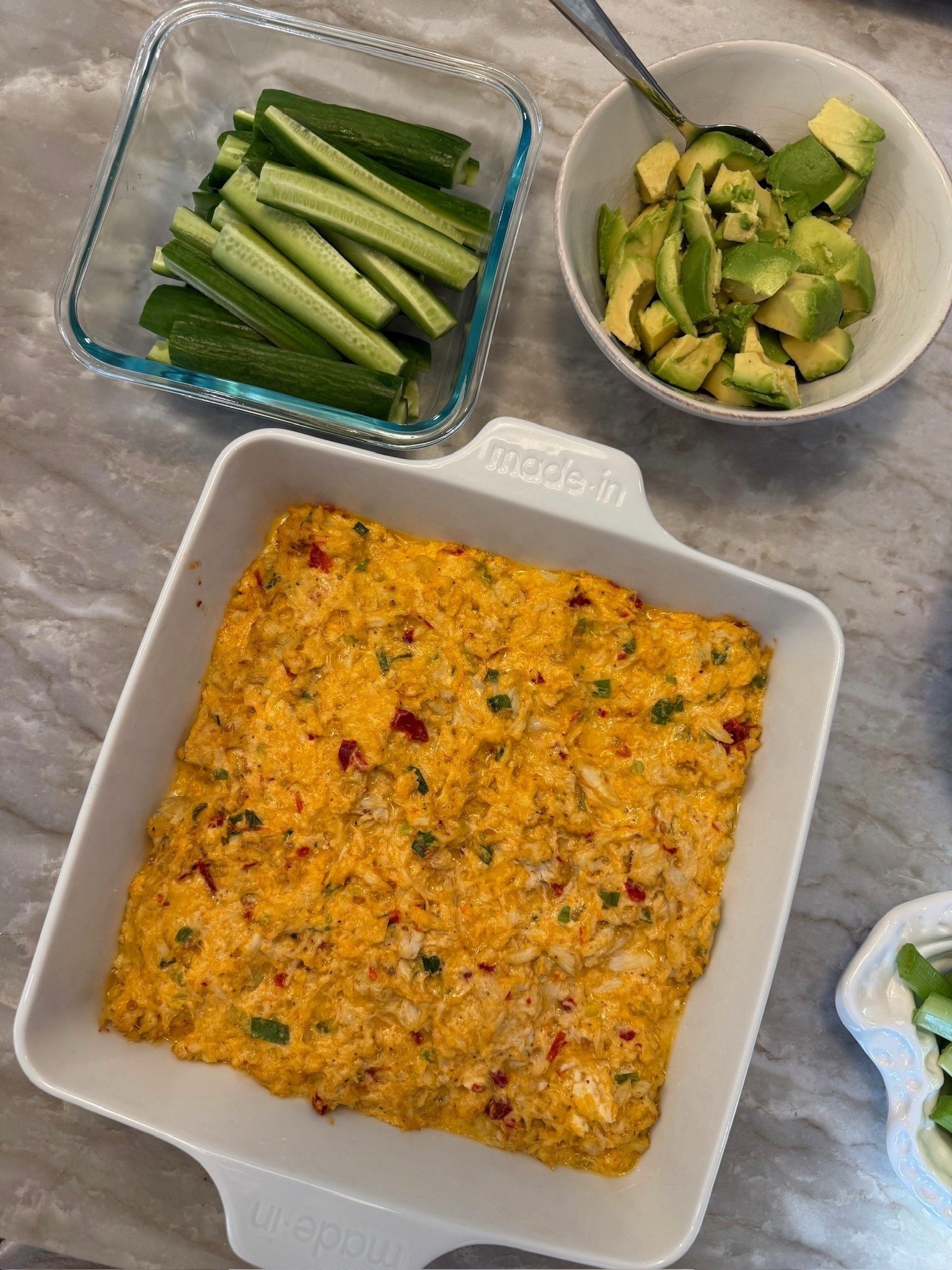 The perfect dish for your holiday party!

made in, made in cookware, baking necessities, baking needs, bakeware, ceramic baking, crab dip, crab dip recipe, hot crab dip, appetizers, Grace White, A Southern Drawl

#LTKHome #LTKfoodie #LTKHoliday