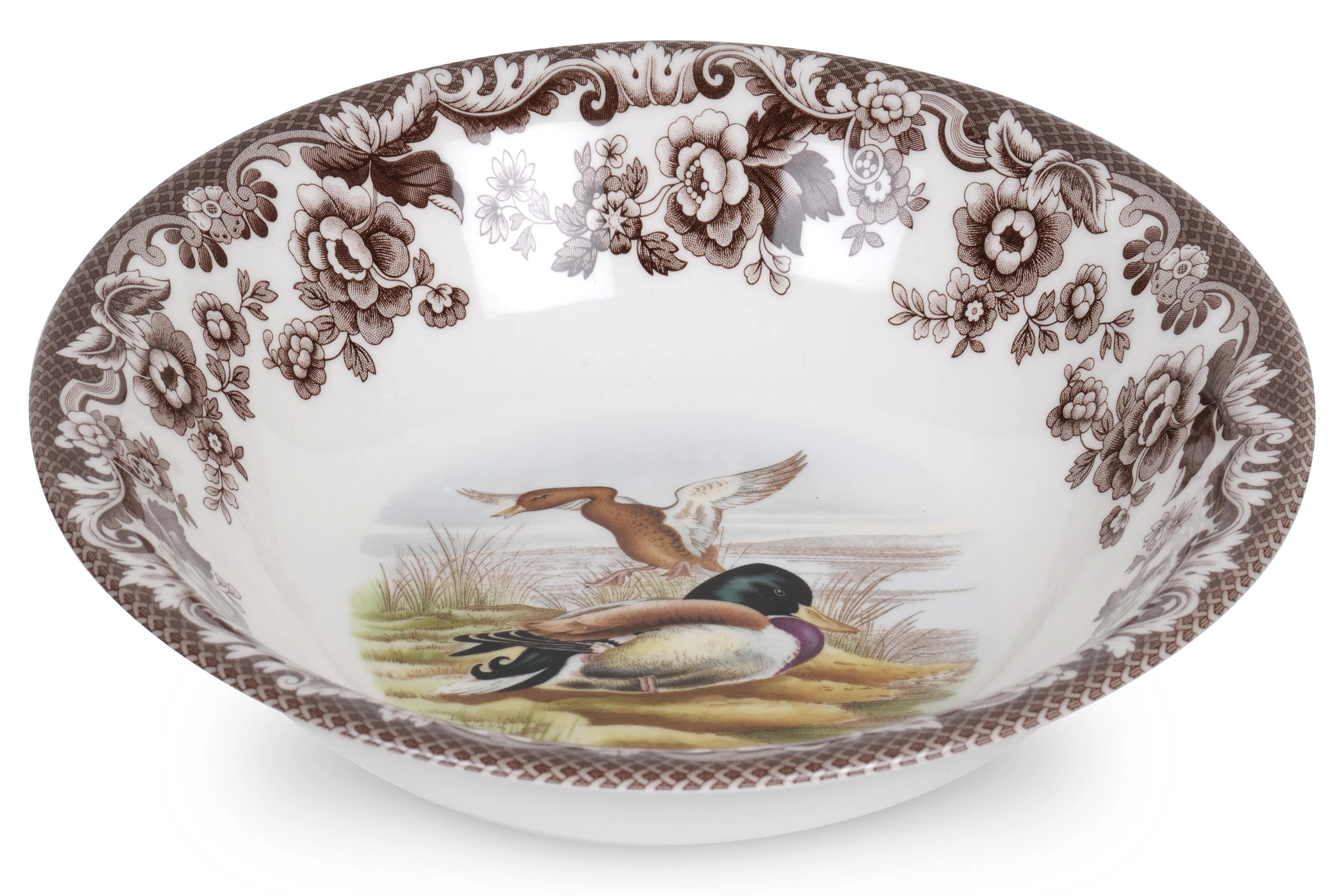Spode Woodland Ascot Cereal Bowl 8" Mallard | Wayfair North America