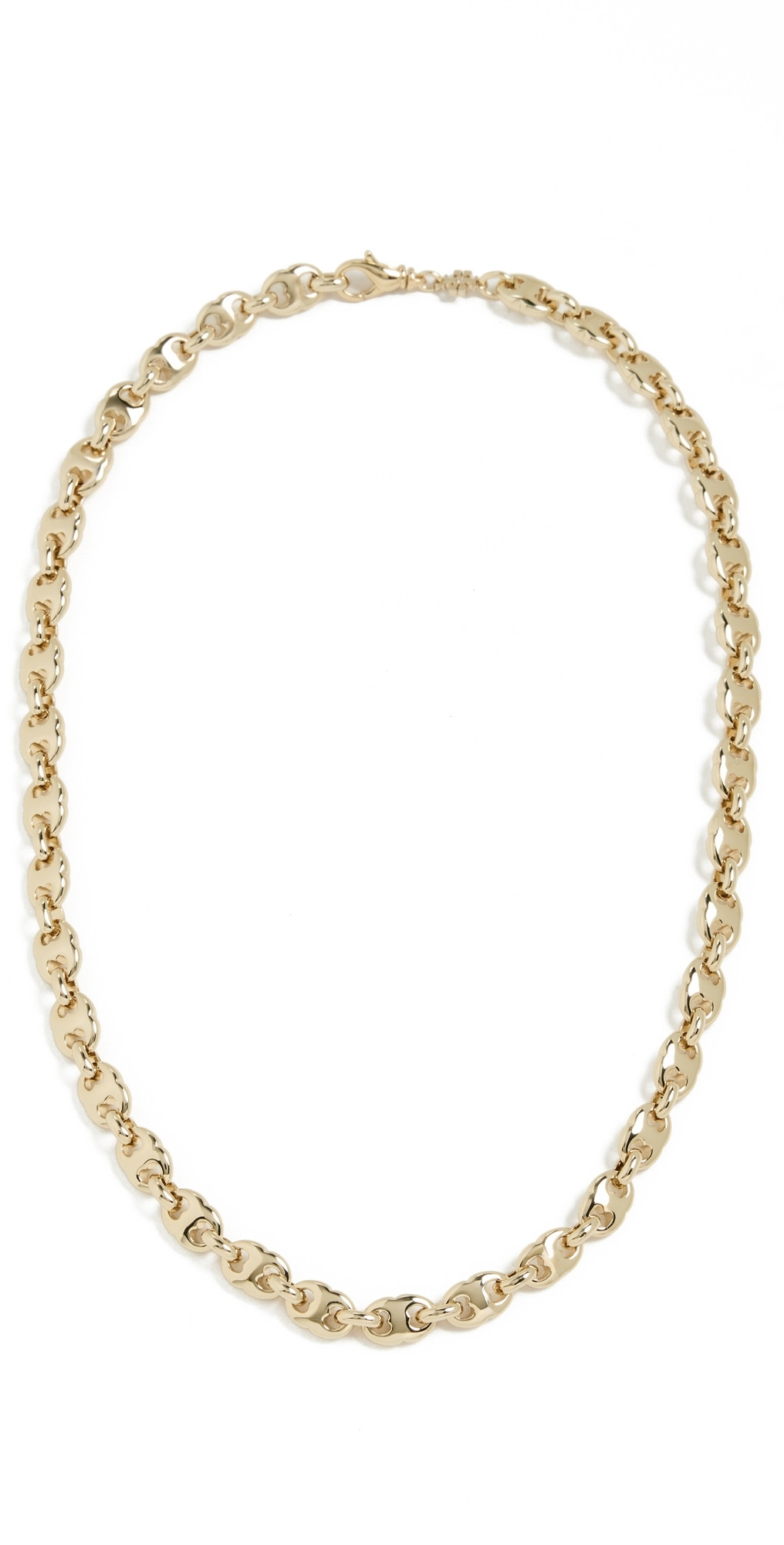 Tory Burch Delicate Gemini Link Necklace Light Brass One Size | Shopbop