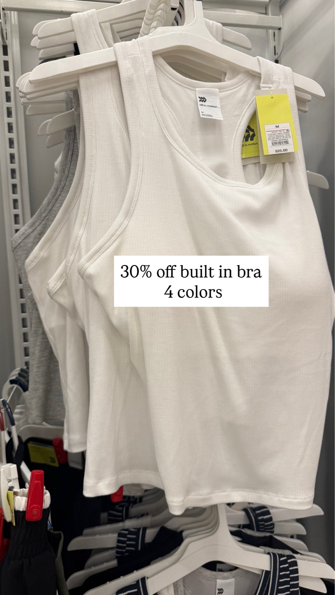 Target sale $17 built in bra

#LTKmomlife #LTKgrwm #LTKootd