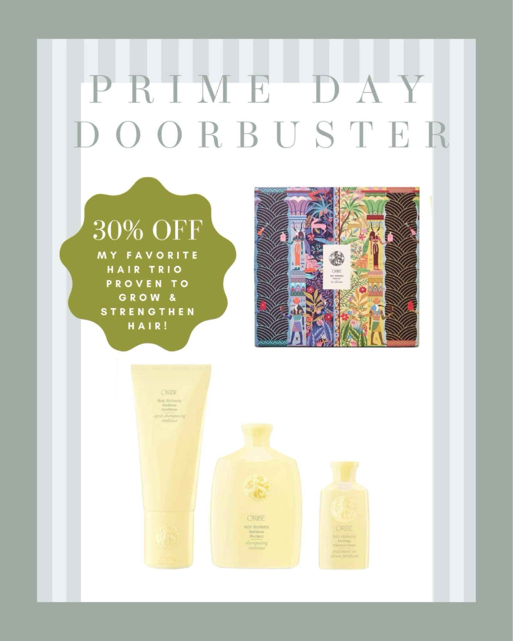 Oribe, my go-to hair care brand! Normally a splurge, but now it's 30% off for Prime Day—what a steal! Don't wait, it's selling out fast!

#LTKFindsUnder100 #LTKBeauty #LTKSaleAlert