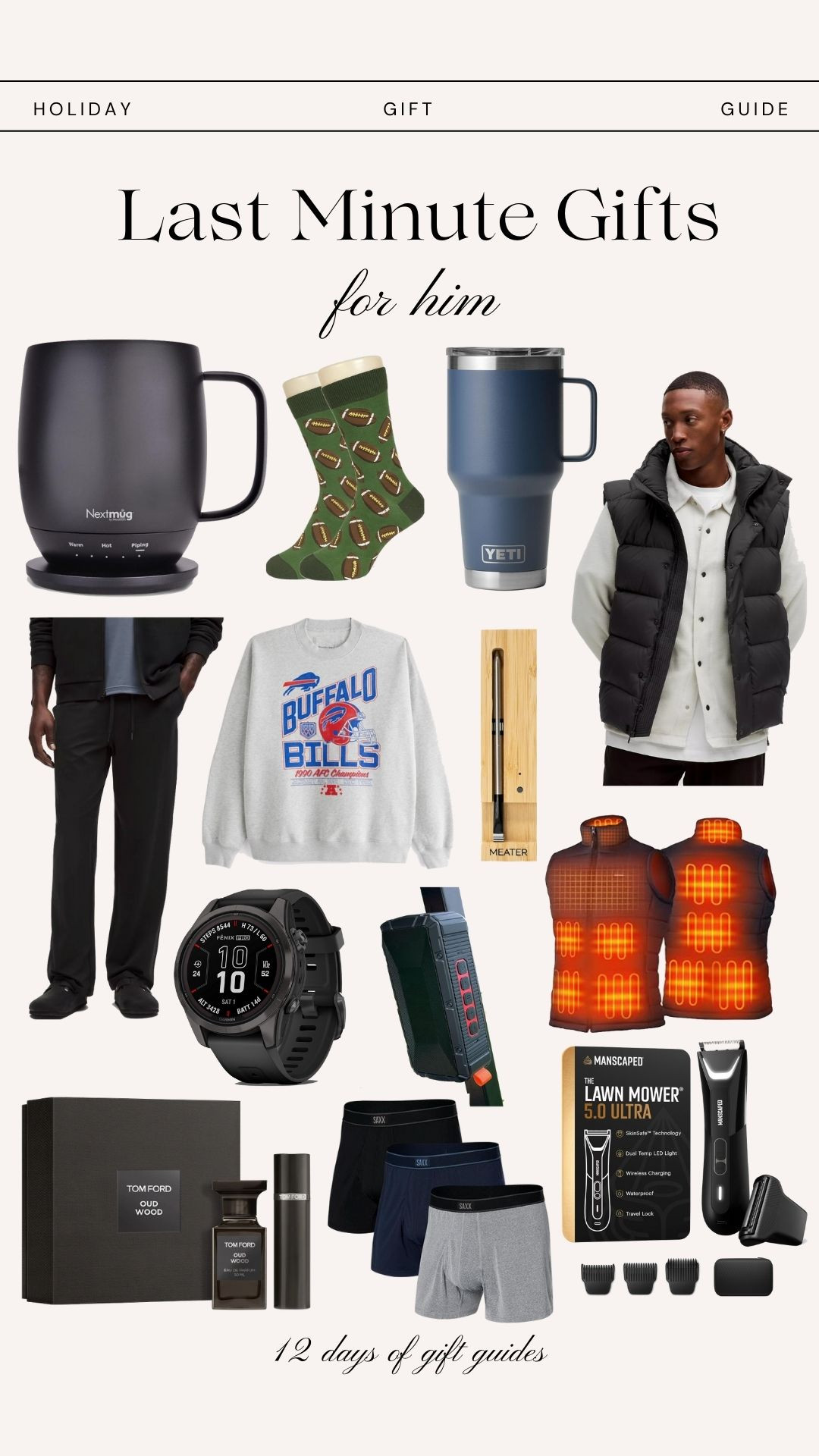 Last-minute gifts for him that will still arrive before Christmas 🎄🚚
If you’re shopping for husband, boyfriend, dad, brother, or father-in-law, this roundup is full of easy, practical, can’t-miss gifts with fast shipping.

Think upgraded everyday essentials, cozy winter finds, tech favorites, grooming must-haves, and gifts he’ll actually use. Perfect for last-minute Christmas shopping when time is running out.

Tap to shop these last-minute gifts for him before shipping cutoffs hit 🎁✨ 

 

#LTKmens #LTKgiftguide #LTKholiday