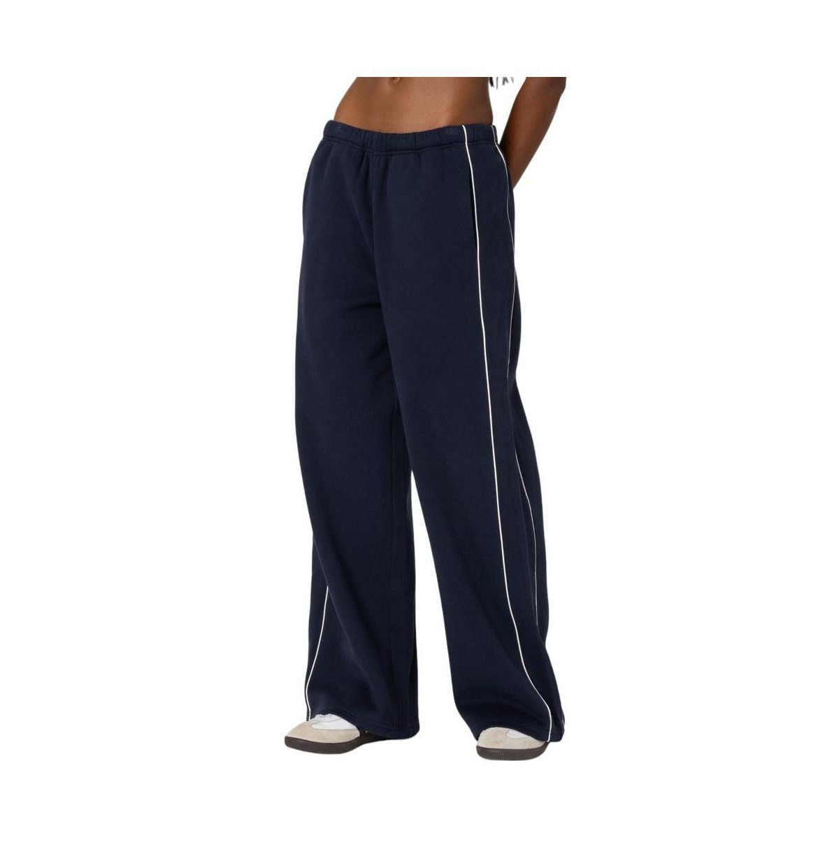 Edikted Womens Autumn Sweatpants - Navy | Macy's