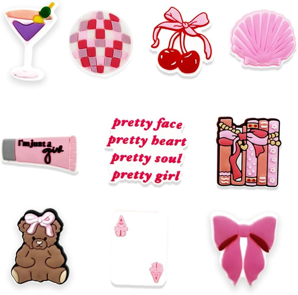 10PCS Shoe Charms,Aesthetic Charms for Shoe Decoration | Amazon (US)