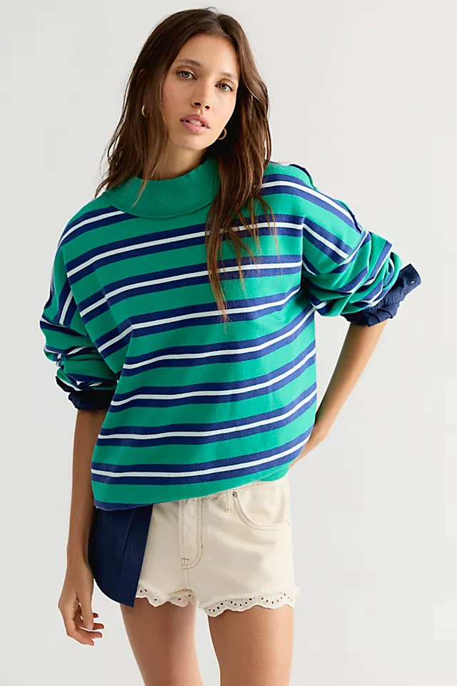 Palm Springs Striped Pullover | Free People (Global - UK&FR Excluded)