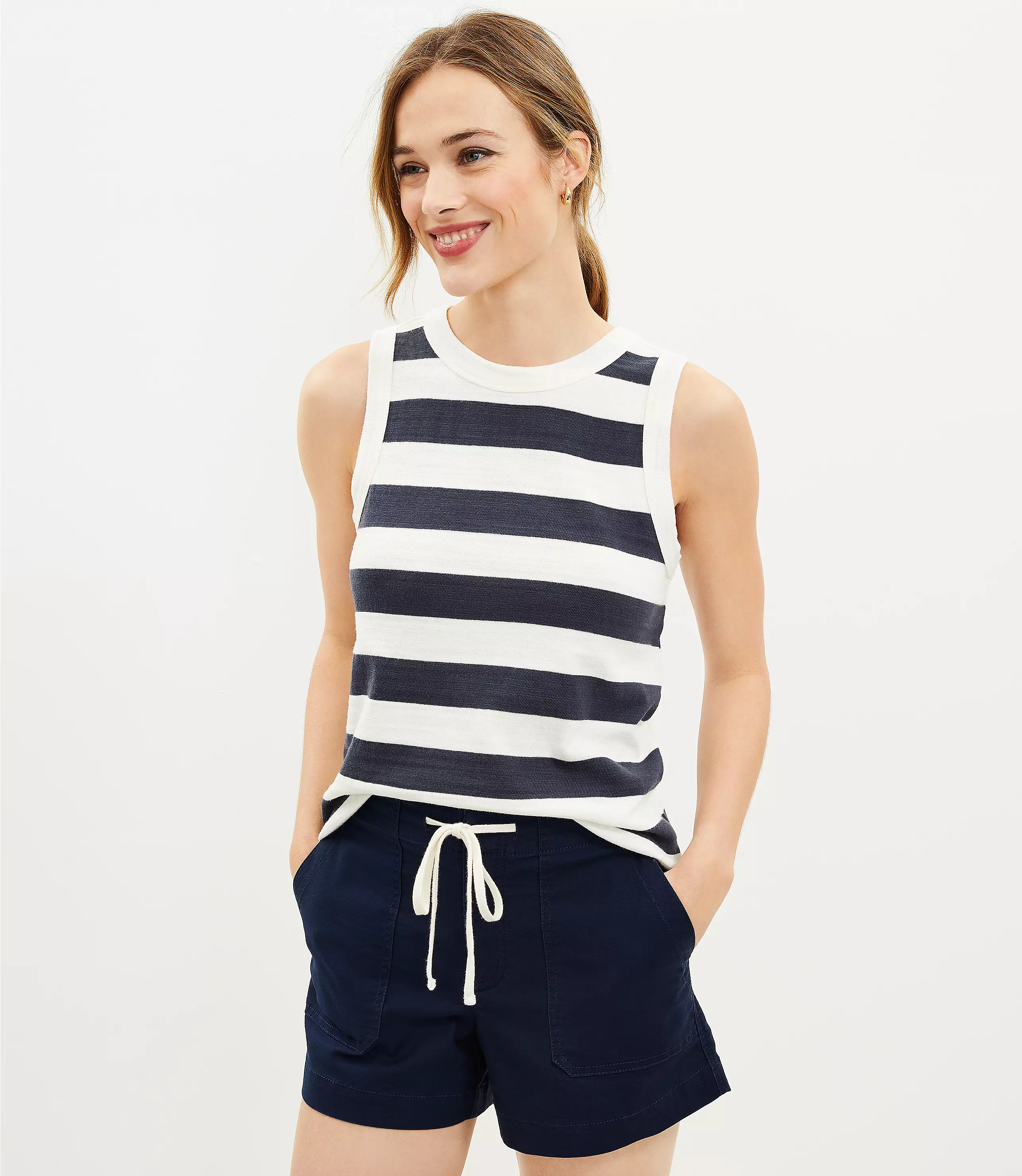 Striped Harbor Tank Top | LOFT