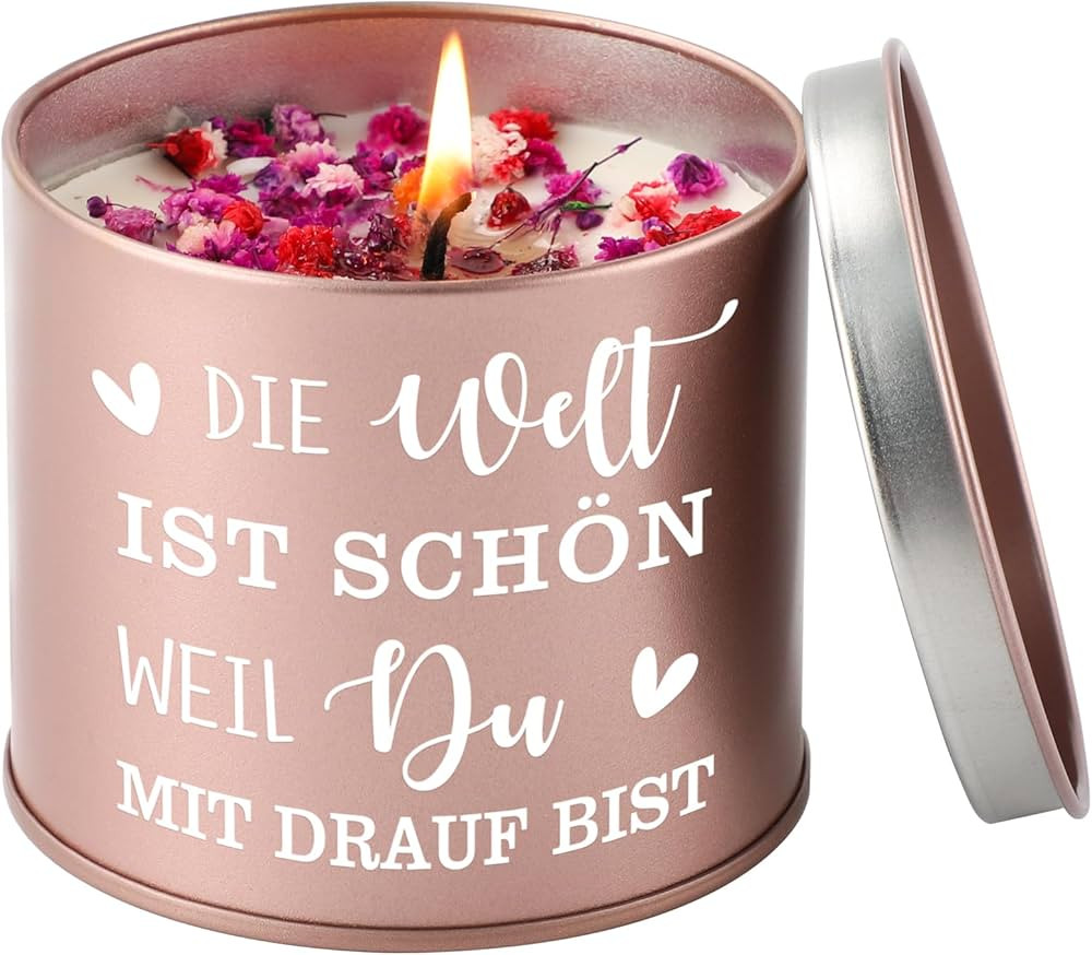 Geschenke für Frauen, 9OZ Kerze Geburtstagsgeschenk für Frauen, Geschenk für Frau Freundin Mam... | Amazon (DE)