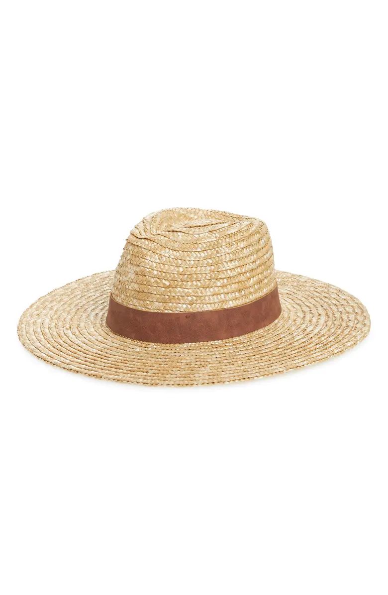 Wheat Straw Boater | Nordstrom