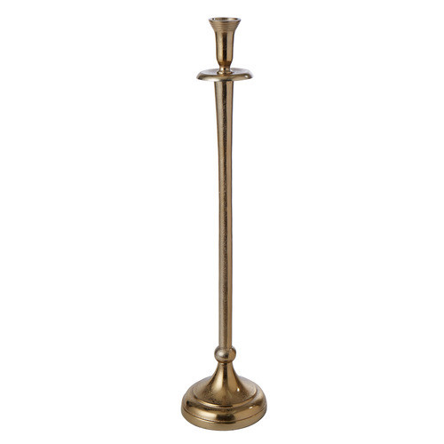 Gold Willard Aluminium Candle Holder | Temple & Webster AU