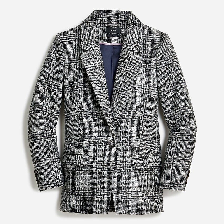 Willa blazer in houndstooth wool | J. Crew US