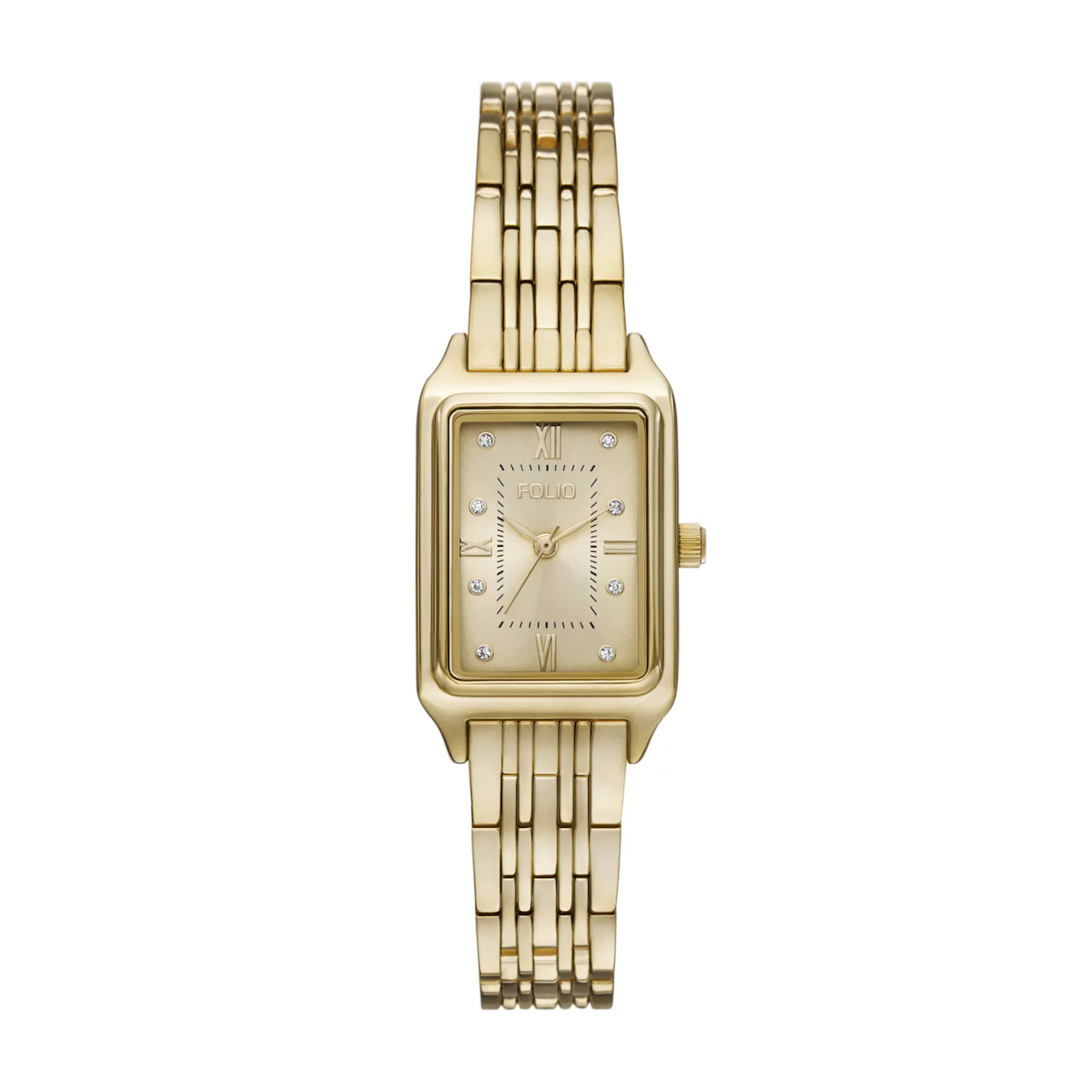Folio Women's Rectangular Bracelet Watch | Kohl's