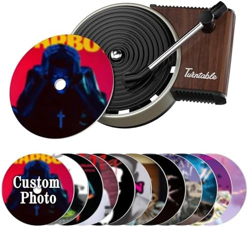 Personalized Custom Car Air Freshener, Double Sided Custom Photo, Record Player Shaped Fragrance ... | Amazon (US)
