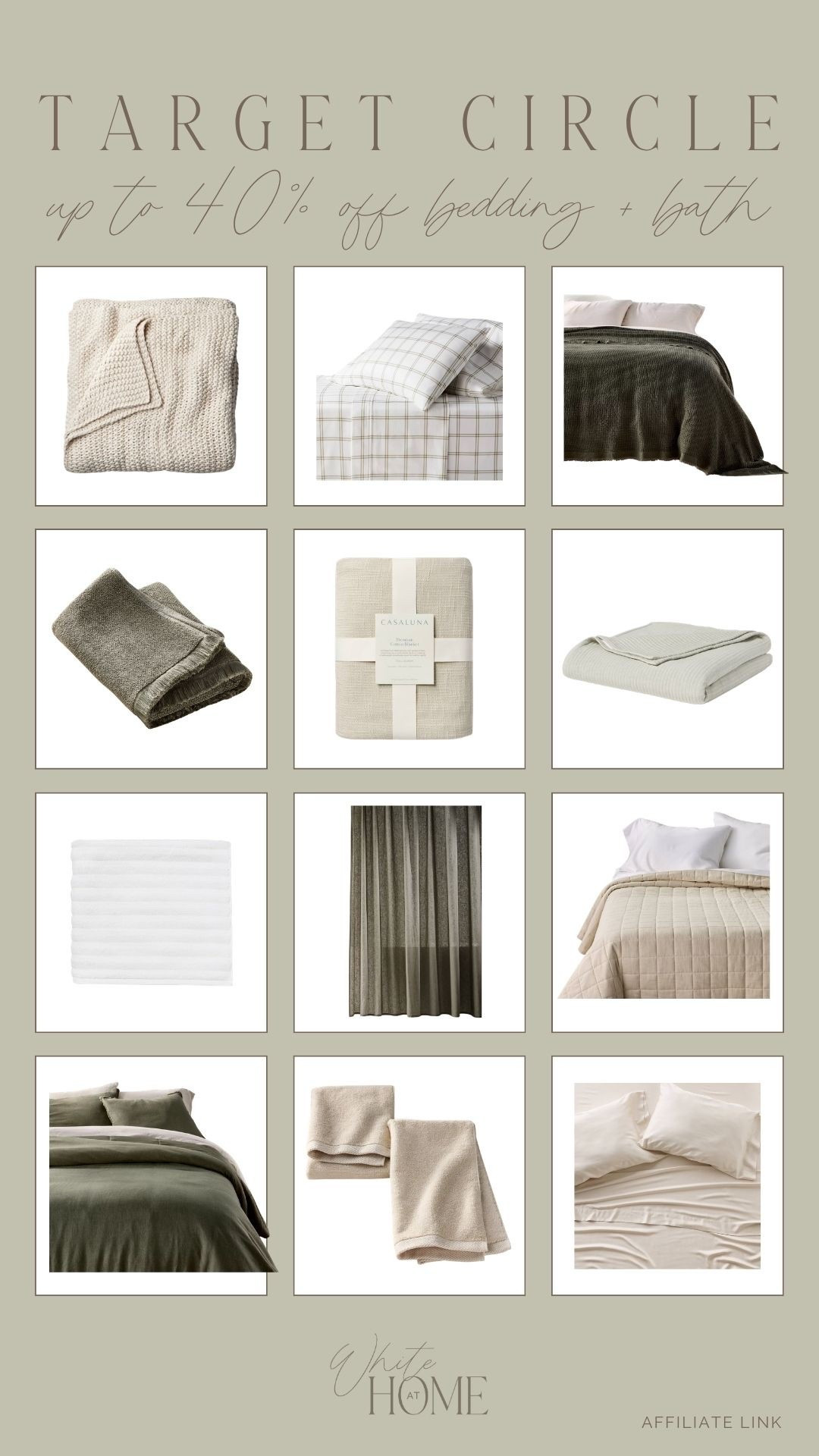 Save up to 40% off Casaluna and Threshold bedding and bath right now for Circle Week! The best time to add a few layering pieces to your bed, grab new sheets, or replace old towels!

#LTKHome #LTKSaleAlert