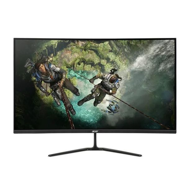 Acer 32" Curved 1920x1080 HDMI DP 165hz 1ms Freesync HD LED Gaming Monitor - ED320QR Sbiipx - Wal... | Walmart (US)