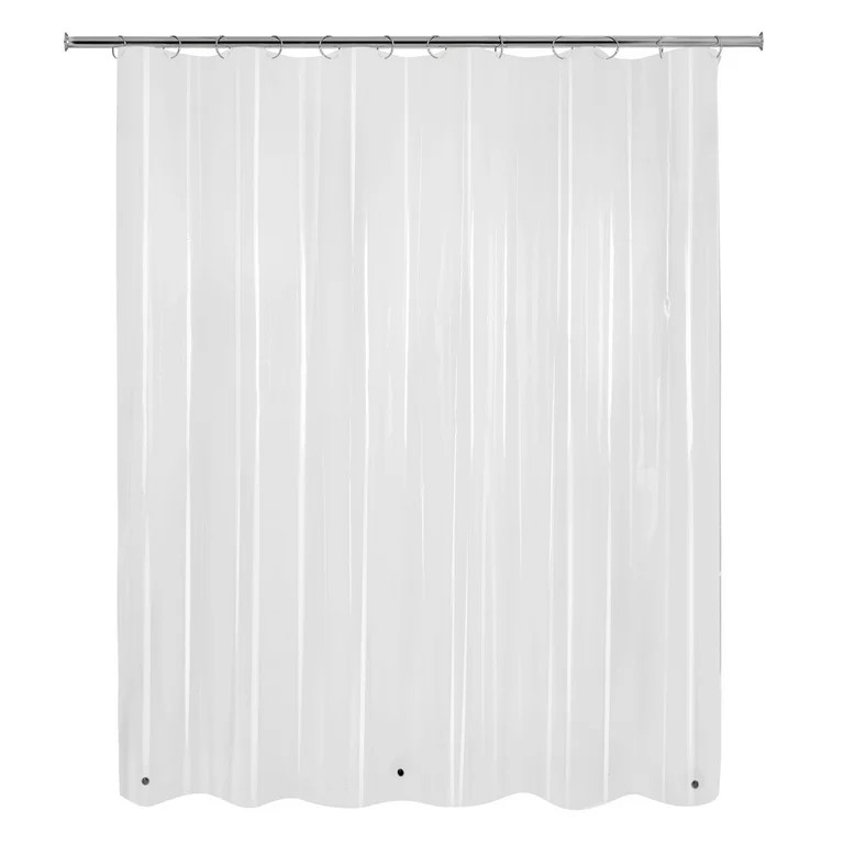 Mainstays Light Weight PEVA Shower Liner, Clear | Walmart (US)