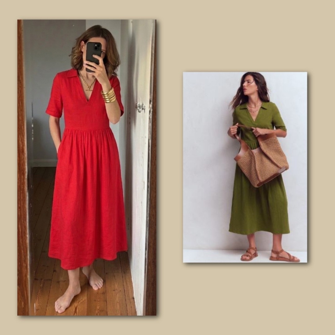 Easy breezy throw on red dress, it comes in other colours too but red’s my favourite 