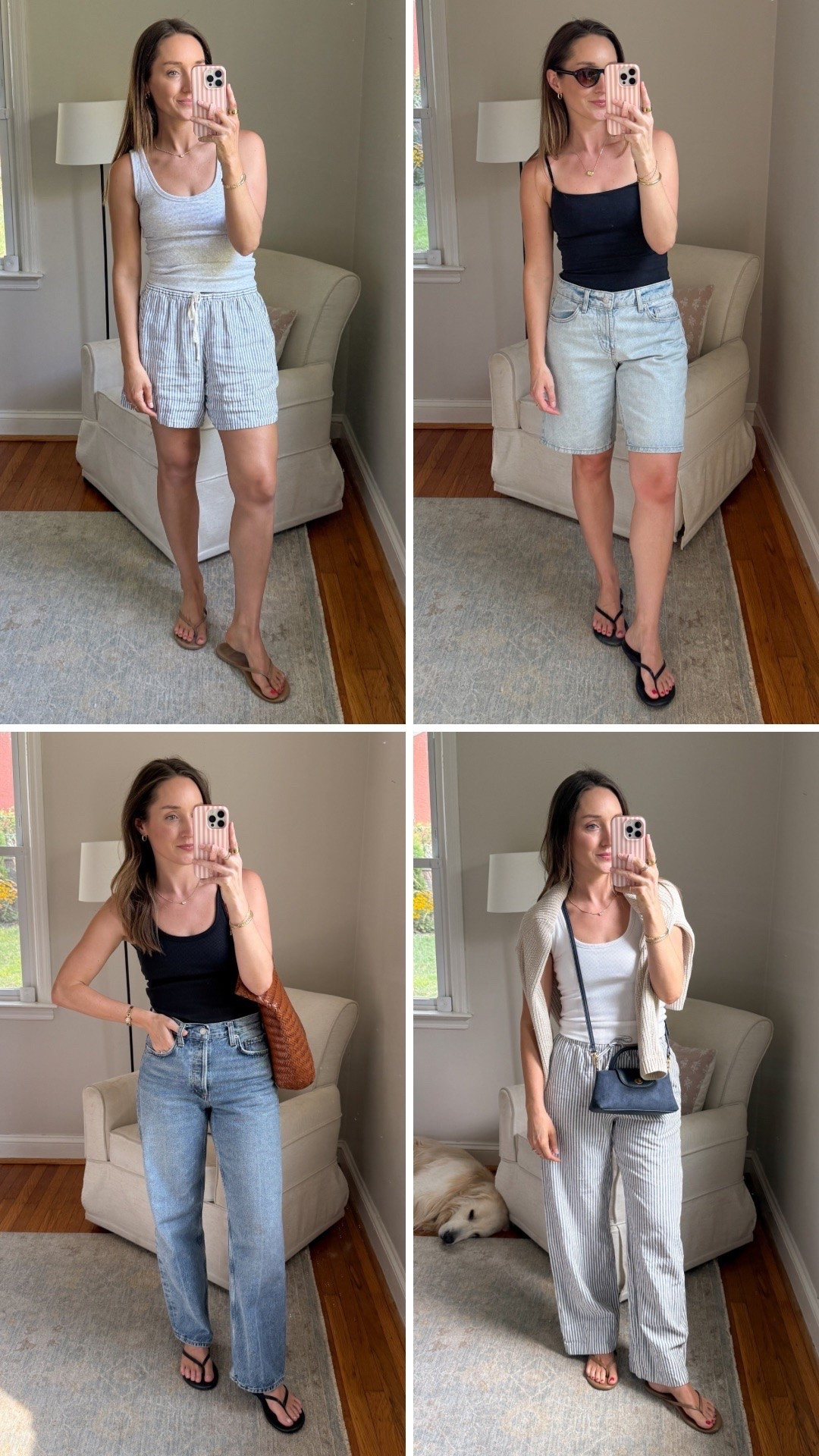 Last day to grab Abercrombie bra free tanks on sale! Wearing a size small in all.