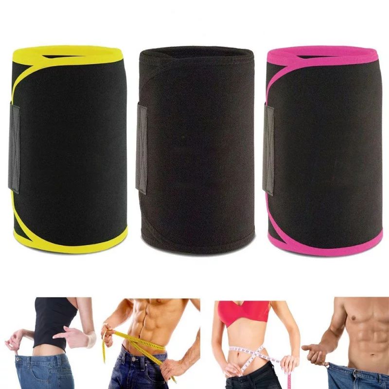 Men Women Waist Trimmer Belt Weight Loss Sweat Band Wrap Fat Tummy Stomach Sauna Sport Waist Supp... | Walmart (US)