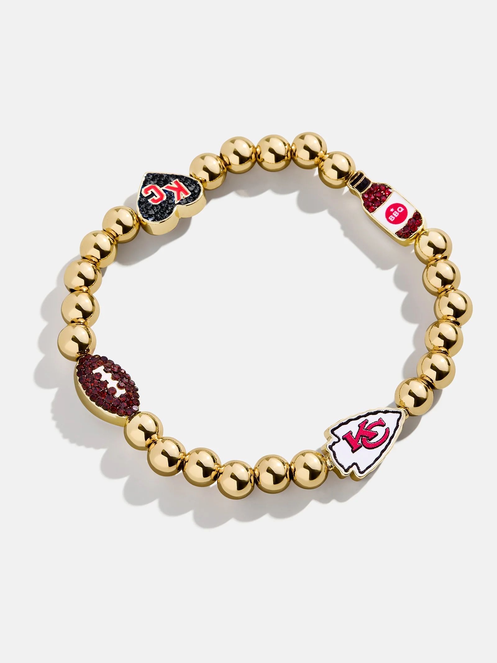 Kansas City Chiefs NFL Charm Bracelet - Kansas City Chiefs | BaubleBar (US)