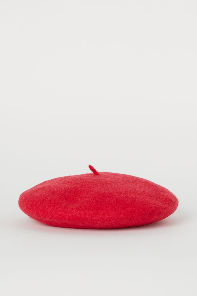 PREMIUM QUALITY. Felted wool beret. Unlined. | H&M (US + CA)