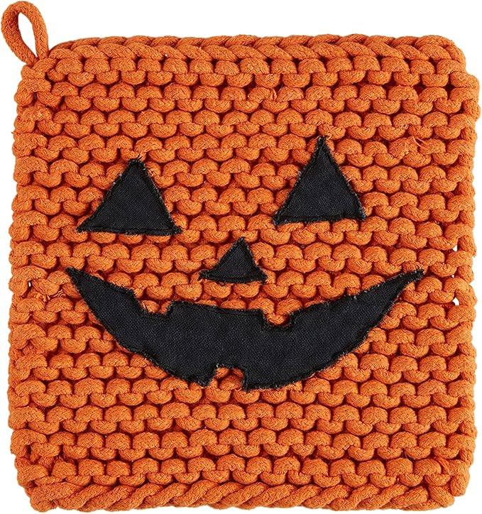 Mud Pie Pumpkin Halloween Pot Holder | Amazon (US)