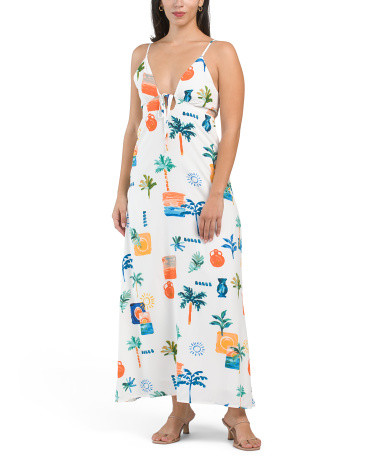 Coastal V-neck Maxi Dress | TJ Maxx