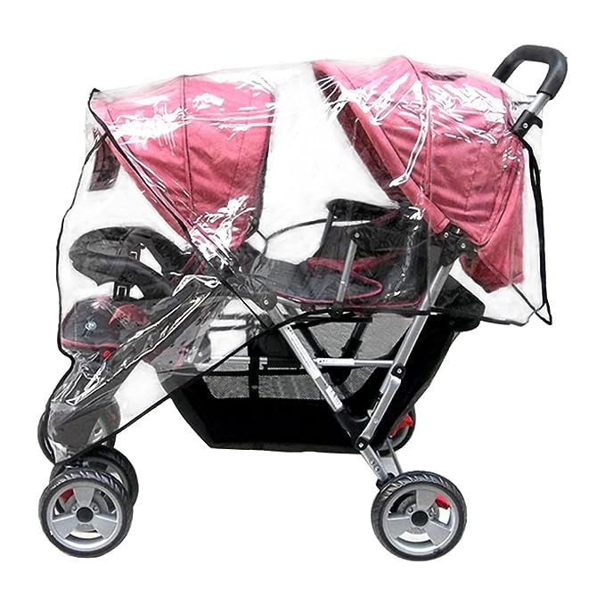 Aligle Weather Shield Double Popular for Swivel Wheel Stroller Universal Size Baby Rain Cover/Win... | Amazon (US)