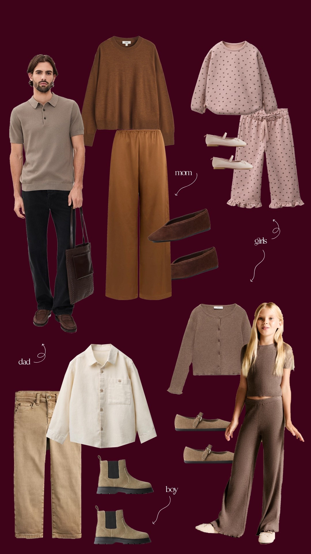 Neutral family photos 🍂