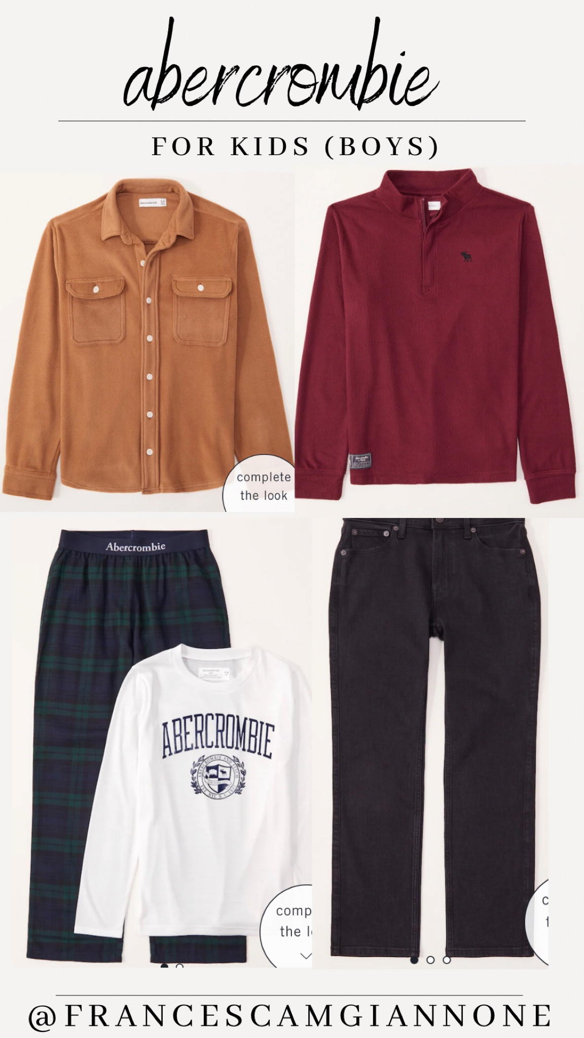 Abercrombie kids boys sale! The pajama set is a staple!! 

#abercrombiekds #abercrombie #abercrombiesale #boysclothes #giftsforboy 

#LTKGiftGuide #LTKsalealert #LTKHoliday