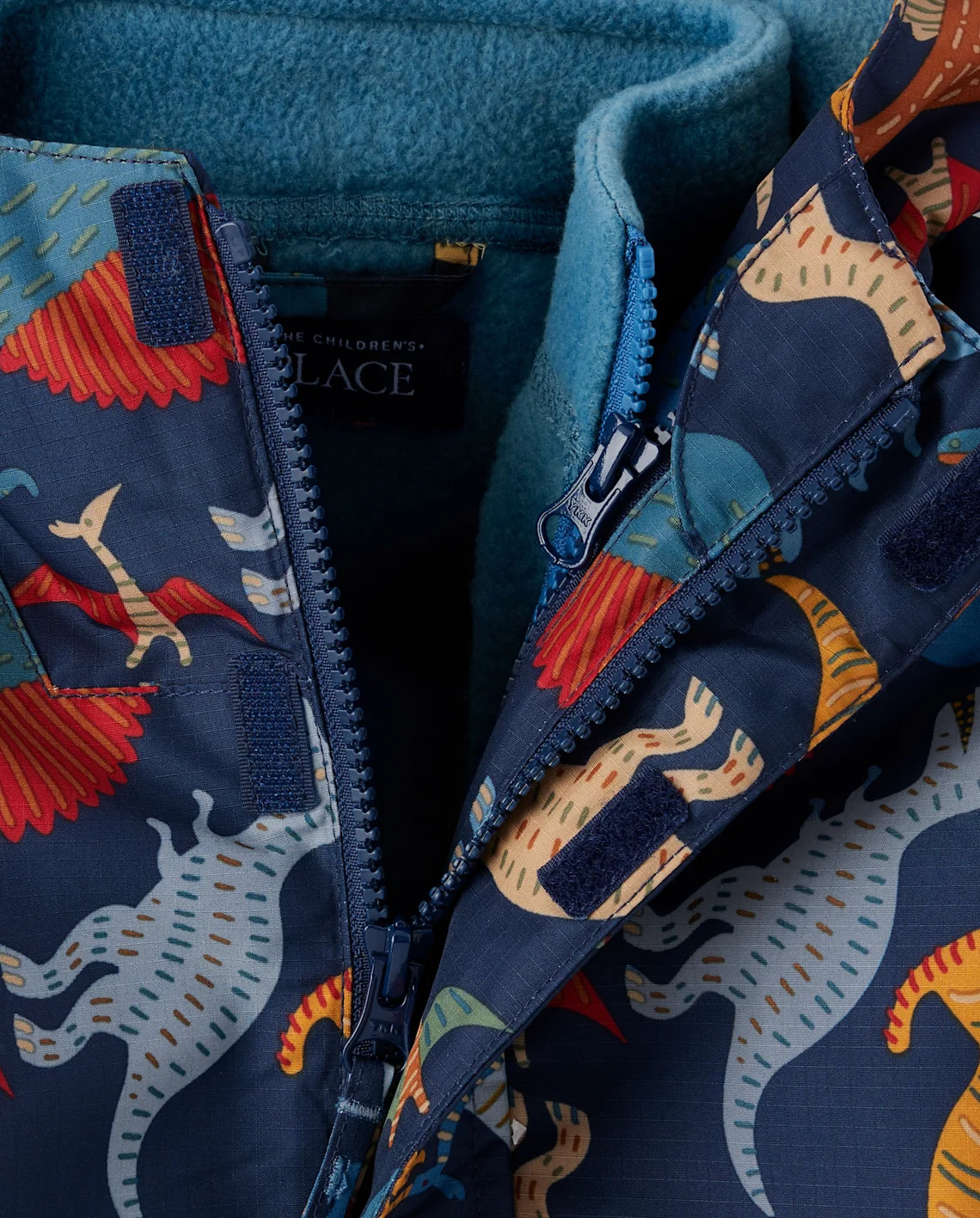 Toddler Boys Print 3 in 1 Jacket - blue | The Children's Place