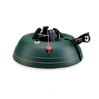 Krinner Genie Christmas Tree Stand with Water Level Indicator for Real Trees, Green, Medium | Target
