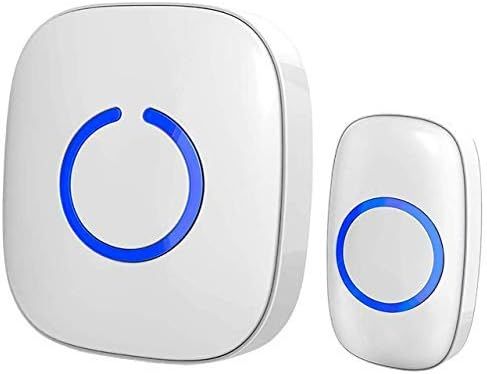 SadoTech Wireless Doorbell for Home - 1 Push-Button Ringer & 1 Chime Receiver, Battery Operated, ... | Amazon (US)