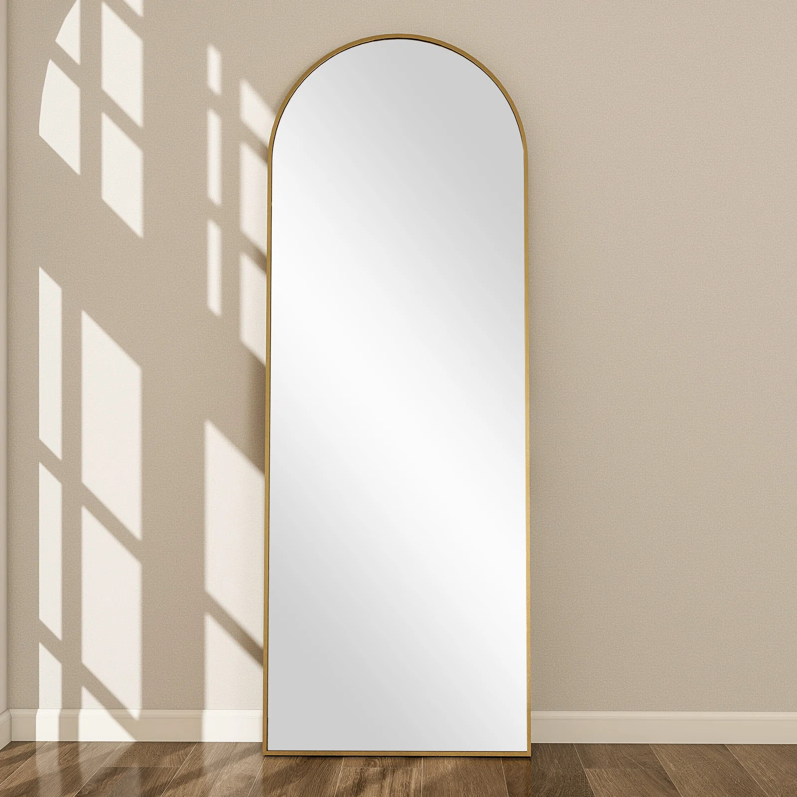 Beekman Arch Full Length Mirror with Stand Leaning and Floor Mirrors | Wayfair North America
