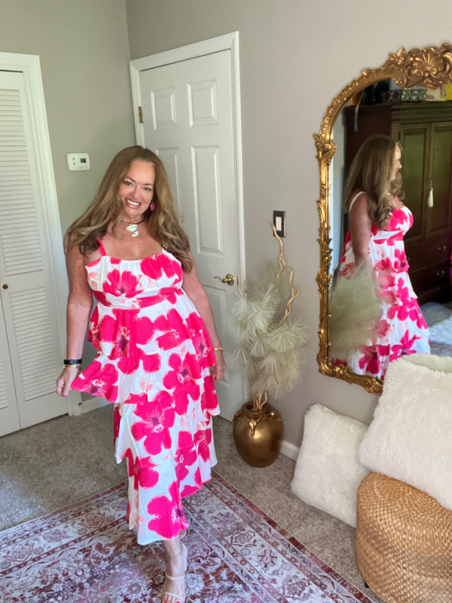 Floral maxi dress…. Tiered ruffles

#LTKSeasonal #LTKOver40 #LTKvlog