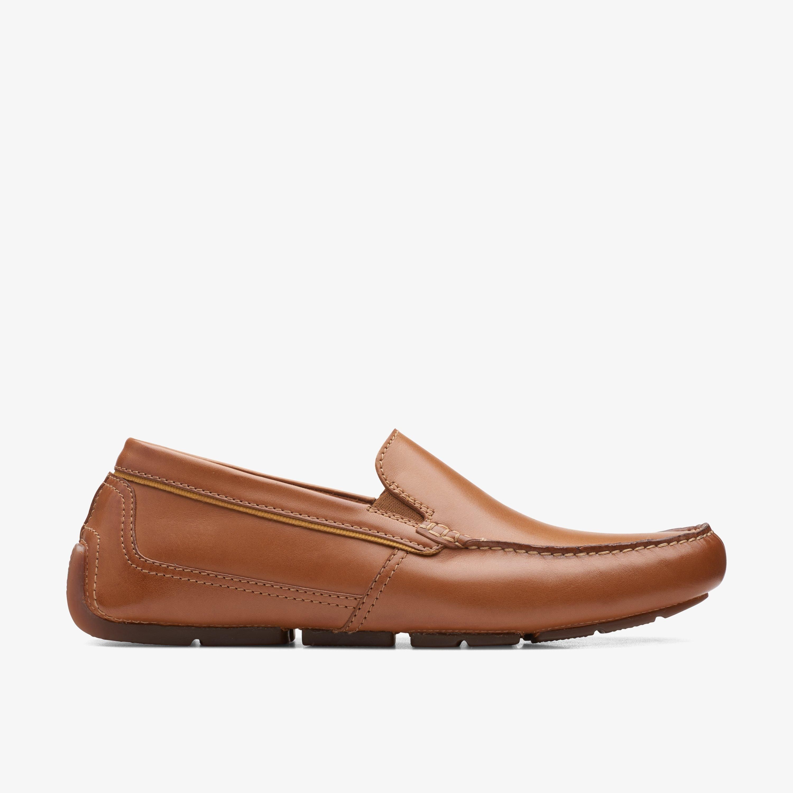 Men Markman Plain Tan Leather Shoes | Clarks US | Clarks (US)