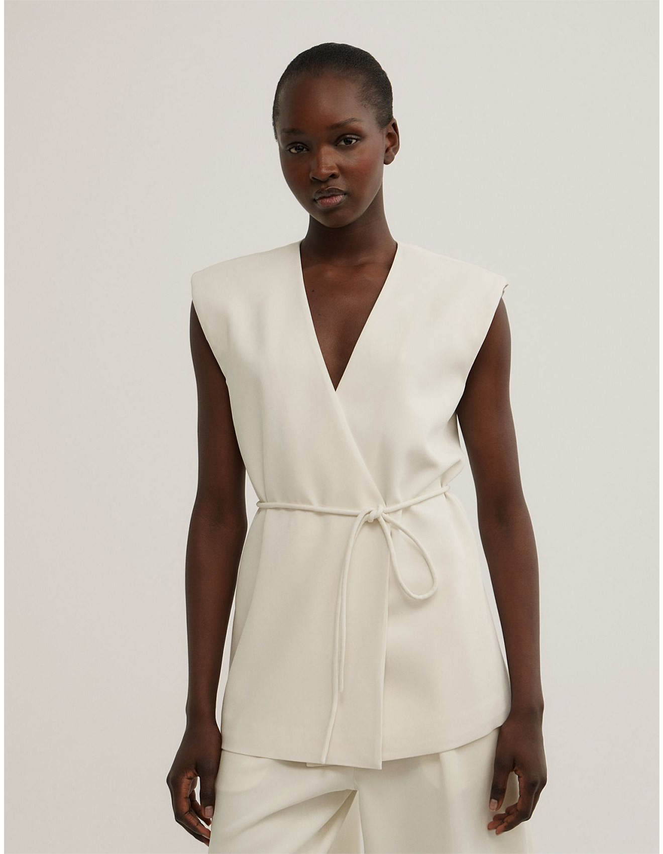 Tailored Vest | David Jones (Australia & New Zealand)