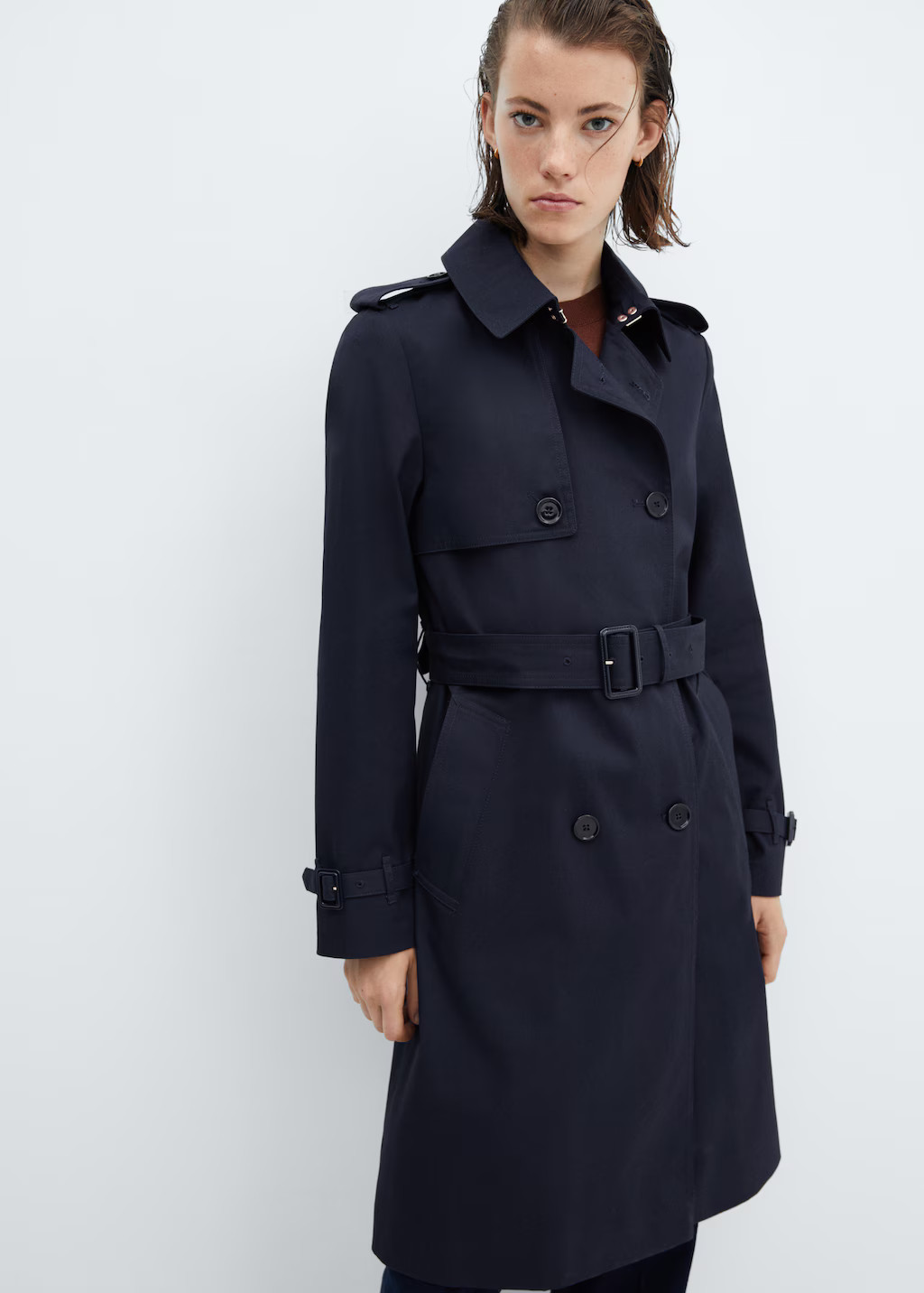 Trench classique ceinture - Femme | MANGO France métropolitaine | Mango EU