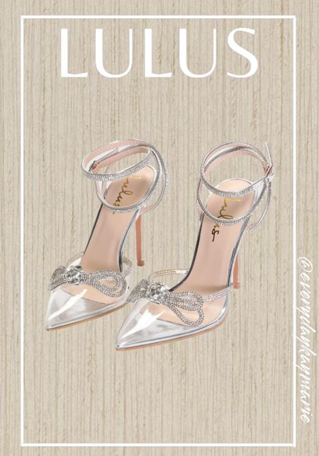 Perfect holiday shoes! I love the clear toe and bow on top💕 make sure to follow me for more exclusive content + daily finds 🫶🏼

#ltkshoecrush #holidayshoes #holidayparty #holidayheels

#LTKCyberWeek #LTKSeasonal #LTKHoliday
