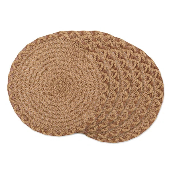 Atlas Polyester Round Placemat (Set of 6) | Wayfair North America