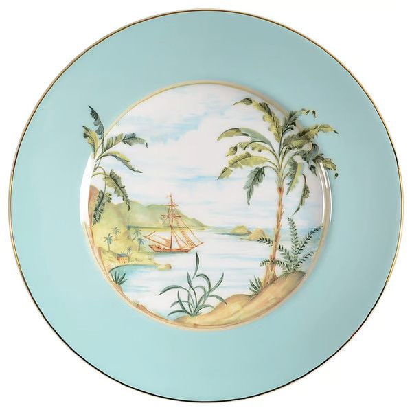 Colonial Tradewind (Set of 4) Accent Luncheon Plate by Lenox | Replacements