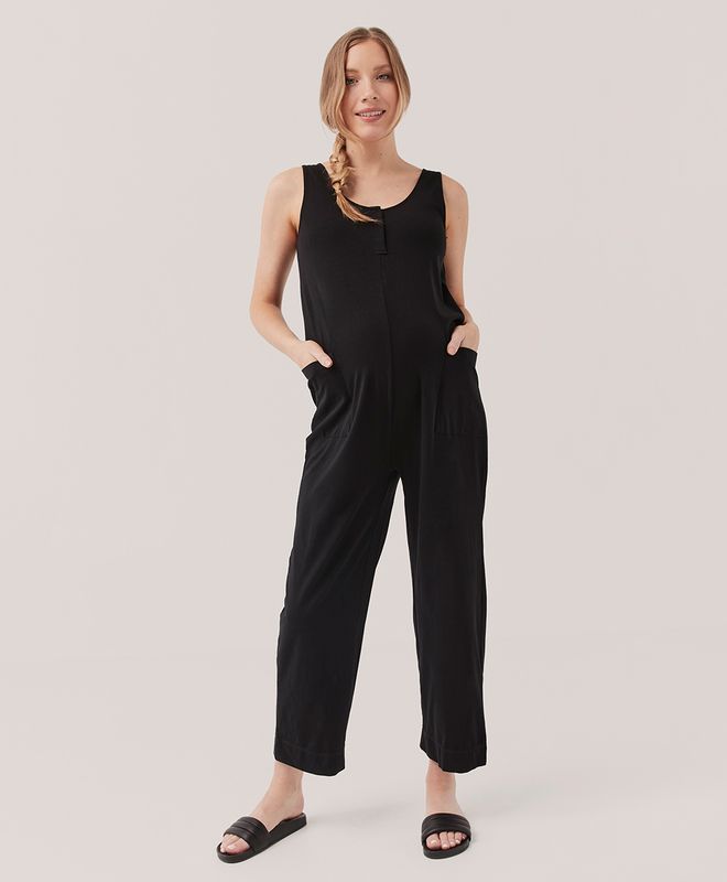 maternity nursing jumpsuit$75Made with Organic Cotton in a Fair Trade Factory.       3.9 star rat... | Pact Apparel