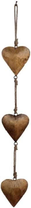 Vintage Metal Heart Wall Hanging Rustic Gold Accent Hearts Shaped Wall Shaped Decor For Bedroom R... | Amazon (CA)