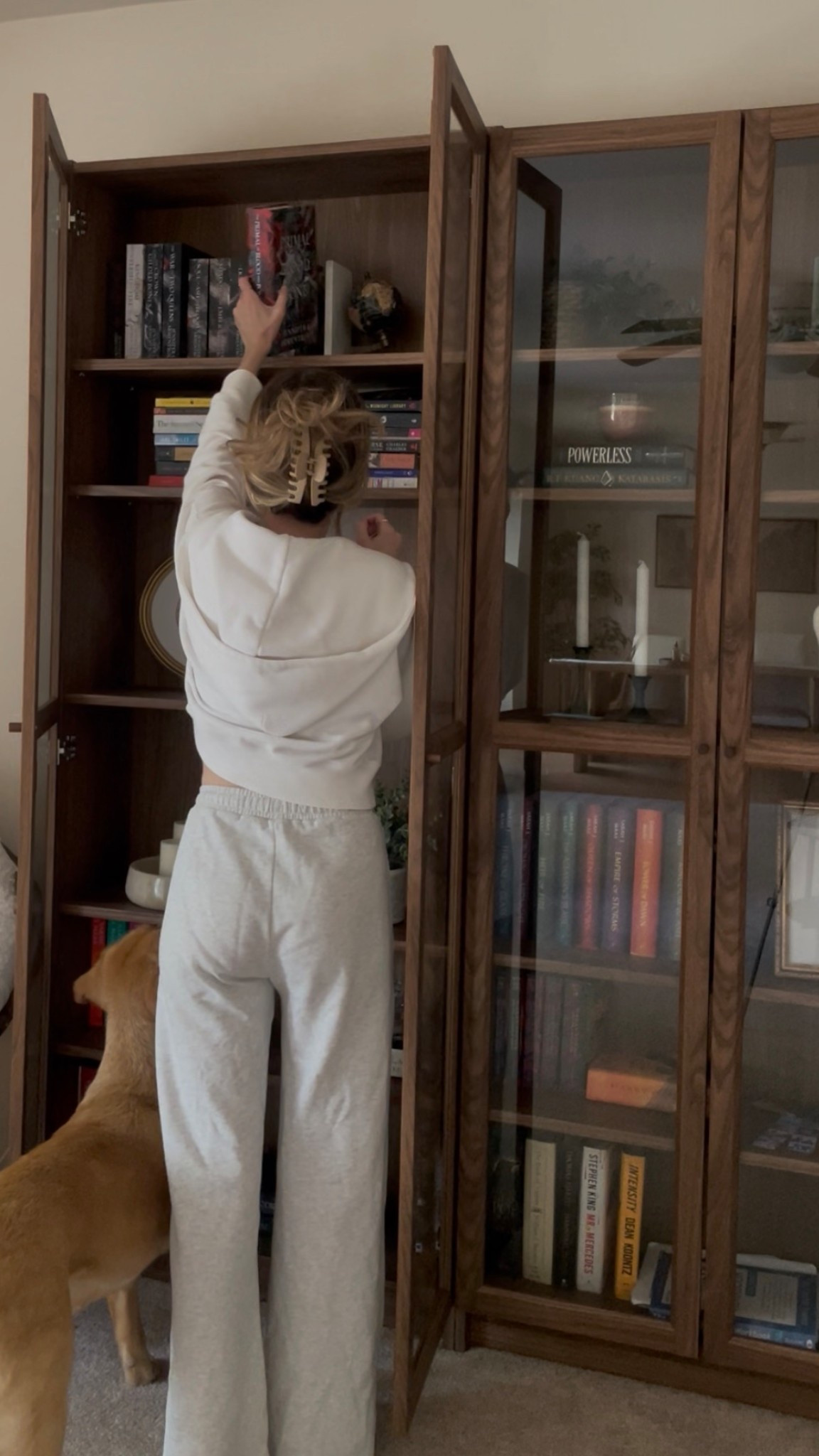 My favorite furniture addition this past year were these bookshelves 🤍📚

#LTKHome #LTKdayinmylife #LTKMothersDay