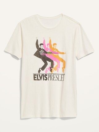 Elvis Presley&#x26;#153 Graphic Gender-Neutral T-Shirt for Adults | Old Navy (US)