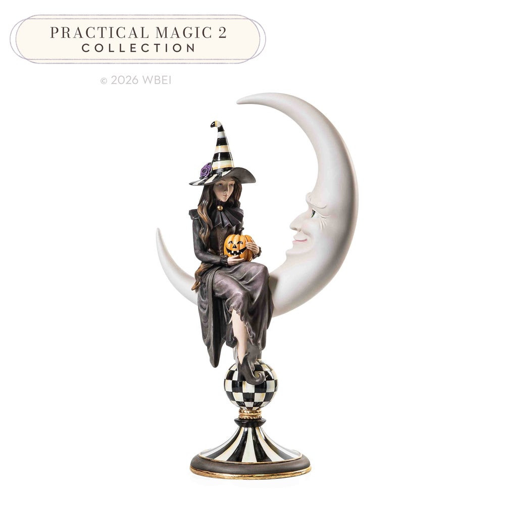 Spellbound Witch & Moon Figure | MacKenzie-Childs
