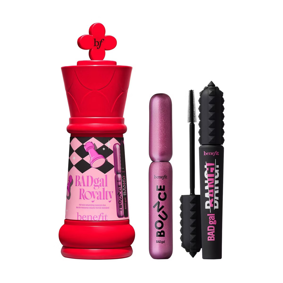 Benefit Cosmetics Holiday 2025 Full Size Mascara Duo 1 Set BADgal Royalty - 1.87oz/3pc - Ulta Bea... | Target